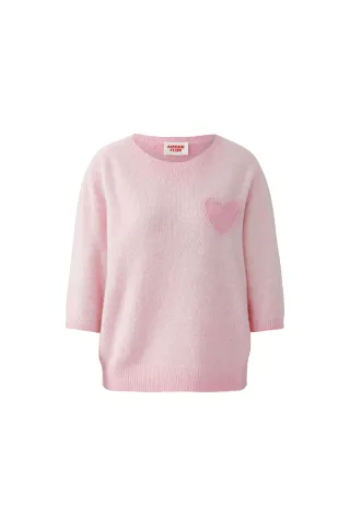 Oui - Pullover bleached mauve - Gr. - 40
