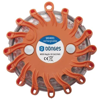 Dönges Signalleuchte mit LEDs , orange, Batterie-Version