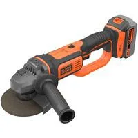 Akku-Winkelschleifer BCG720M1, 18Volt schwarz/orange, Li-Ionen Akku 4Ah