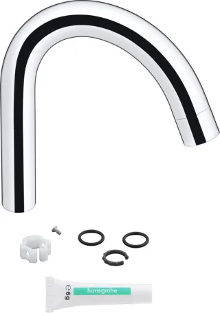 Hansgrohe Auslauf Axor Terrano 2-Griff Waschtischarmatur chrom, 96521000 96521000