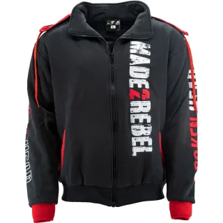 Broken Head Hoodie Made2Rebel Rot Mit Membrane