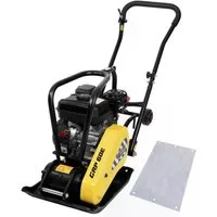Güde Rüttelplatte GRP 60E, max. 5000 vpm, (LxB) 47x36 cm, 5,5PS, 12kN, Fahrwerk
