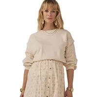 Envie de Fraise Umstandssweatshirt Umstands-Sweatshirt mit Materialmix