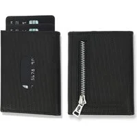 Solo Pelle Brieftasche Slim Wallet mit Münzfach [12 Karten] Slimwallet Riga [RFID-Schutz], echt Leder, RFID Schutz, Macde in Europe