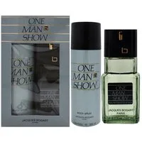 Jacques Bogart Eau de Toilette One Man Show Gift Set 100ml EDT + 200ml Body Spray
