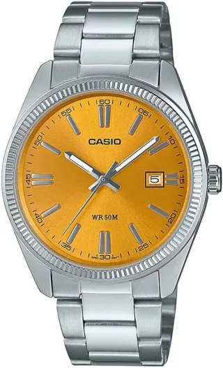 Casio Casio Collection Herren Silberne Uhr MTP-1302PD-9AVEF