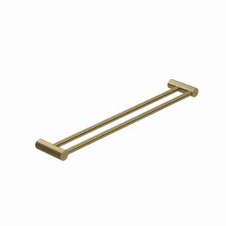 Kludi VELA R Doppel-Badetuchhalter Länge = 600MM Brushed Gold, 58988N0 58988N0
