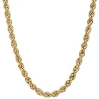 HOPLO Goldkette Goldkette Kordelkette Armkette Breite 2,2 mm 19 cm 585-14 Karat Gold, Made in Germany