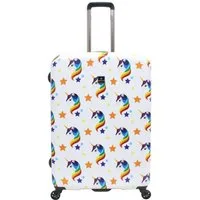Saxoline® Koffer Unicorn, mit praktischem Zahlenschloss