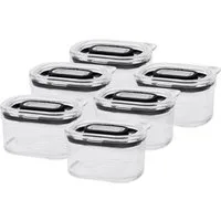 Sallys Vorratsdose Mini Set - Praktisches 4er oder 6er Set, (6-tlg), robust und stoßfest