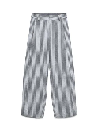 VERO MODA - VMSELMA HW BARREL PANTS WVN NOOS Navy Blazer - Gr. - XS