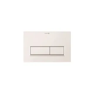 KLUDI UNIFIX Betätigungsplatte Eckig 244 x 160 mm mattweiß 32PP0153