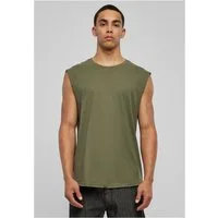 URBAN CLASSICS Rundhalsshirt Herren Open Edge Sleeveless Tee ärmelloses T-Shirt