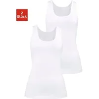 H.I.S Unterhemd (2er-Pack) aus elastischer Baumwoll-Qualität, Tanktop, Unterziehshirt