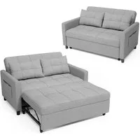 Bealife Schlafsofa 2-Sitzer, Drei verstellbare Rückenlehnenwinkel, B:135CM