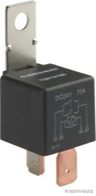 HERTH&BUSS Relais, Arbeitsstrom, 24 V, 70 A, 4 pins - 75613196
