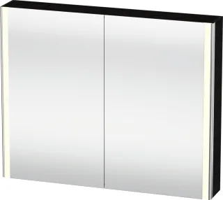 Duravit XSquare Spiegelschrank Eiche Schwarz 1000x155x800 mm - XS7113016160000 XS7113016160000