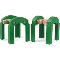 BRIO® Spielzeugeisenbahn-Brücke BRIO® WORLD, Stapelbares Brückensystem