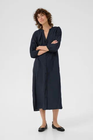 Kleid SayokoPW Gerade Passform navy