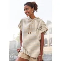 H.I.S Kapuzenshirt mit Kordelzug und weitem Armausschnitt, Loungewear