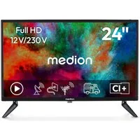 Medion® MD824000 LCD-LED Fernseher (59.9 cm/24 Zoll, 1080p Full HD, Pay-TV, Full-HD Display 60Hz, E8242500)