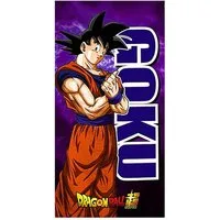 Dragon Ball Badetuch Son Goku, Mikrofaser, Strandtuch 70 x 140 cm schnelltrocknend