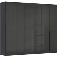 OTTO home Drehtürenschrank Kleiderschrank Schrank Garderobe AGORDO Schlafzimmer (in zwei Griff-Farben, Breiten 91-405 cm, Dekor- oder Hochglanzfront) durchdachte Innenausstattung, in 8 Breiten und 2 Höhen MADE IN GERMANY