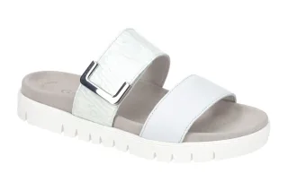Gabor 83.740 Damen Pantoletten Gr?n - sea Keilabsatz elegante Leder Lack Flex...
