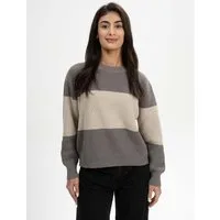 MELA Rundhalspullover MELA Bio-Damen-Strickpullover 'ADAH' mit Rundhalsa