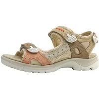 Ecco Multicolor Straw Sandale