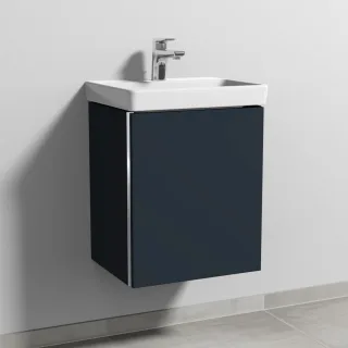 Sanipa 3way Waschtischunterbau zu Villeroy & Boch Avento Waschtisch mit 1 Tür, Marine-Matt BP6191R