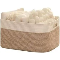 Agger Aufbewahrungskorb Wäschekorb, Korb Aufbewahrung, Faltbarer Wäschekorb, Aufbewahrungskorb, für Baby Spielzeug, Square Laundry Baskets, Korb Aufbewahrung