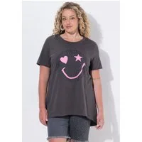 Angel of Style T-Shirt T-Shirt A-Linie Leo/Neon Smiley