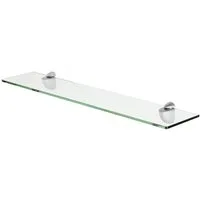 Dolle Wandregal Dolle Glasboden Promo 60 x 15 x 0,6 cm silber
