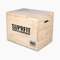 SF SUPRFIT Plyo-Box Baltrun aus Holz, Diverse Sprunghöhen: 50, 60 oder 70 cm
