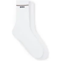BOSS Socken 2P QS Iconic CC W (Packung, 2-Paar, 2er) mit BOSS-Logoschriftzug