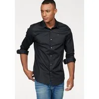 Tommy Jeans Langarmhemd Sabim Stretch Shirt Stretch Hemd, Premium, Slim Fit, mit Elasthan