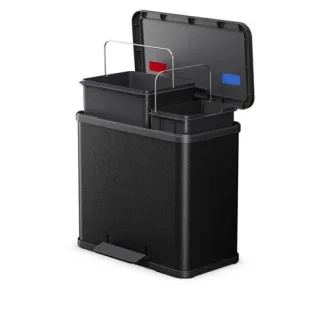Hailo Öko duo Plus L schwarz, matt
