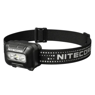 Nitecore HA13 350 Lumen White Red Green Blue LEDs 3xAAA Camping Headlamp White and RGB Lights, Compatible with HLB1500 B