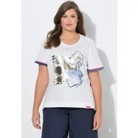 Laurasøn T-Shirt Shirt Rundhals 1/2 Arm Print