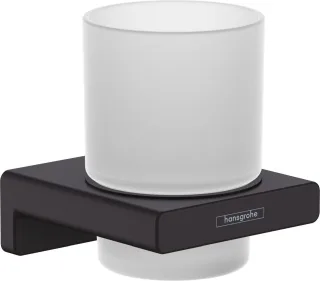 Hansgrohe Zahnputzbecher AddStoris mattschwarz , 41749670 41749670