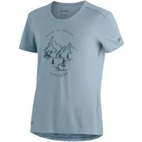 Maier Sports T-Shirt Tamarack M Herren Funktionsshirt, Freizeitshirt mit Aufdruck, Regular Fit