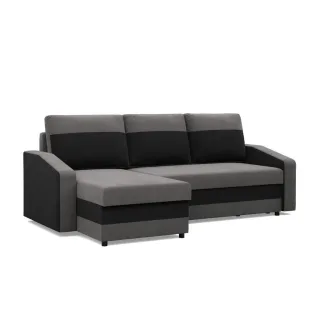 Ecksofa, Mehrfarbig, Textil, 3-Sitzer, L-Form, 231x140 cm, Wohnzimmer, Sofas & Couches, Wohnlandschaften, Ecksofas