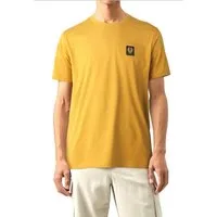 Belstaff T-Shirt Retro 1924 Patch Regular Fit Shirt Gesticktem Rand versehener Phoenix-Patch auf der Brust