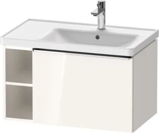 Duravit D-Neo Waschtischunterbau wandhängend Weiß Hochglanz 784x452x440 mm - DE4257010220000 DE4257010220000