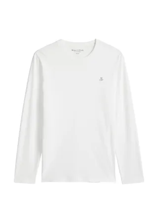Marc OPolo Casual - Longsleeve shaped White - Gr. - S