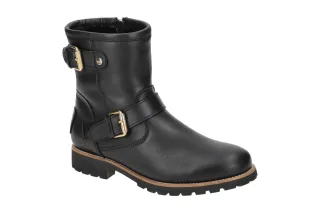 Panama Jack Felina Igloo Trav B3 Damen Winterstiefeletten - Schwarz Waterproo...