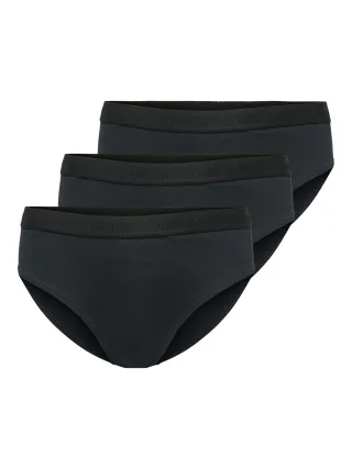 KIDS ONLY - KOGLOLA 3-PACK LOGO BRIEFS ACC NOOS Black - Gr. - 164