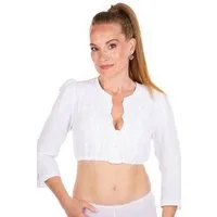 Hammerschmid Dirndlbluse Dirndlbluse - ANNEMARIE - weiß