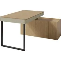 Beautysofa Schreibtisch LICO, mit Kommode